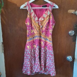 SALONI Multicolor Floral Mini Dress